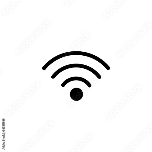 WIFI icon vector symbol illustrations isolated white background