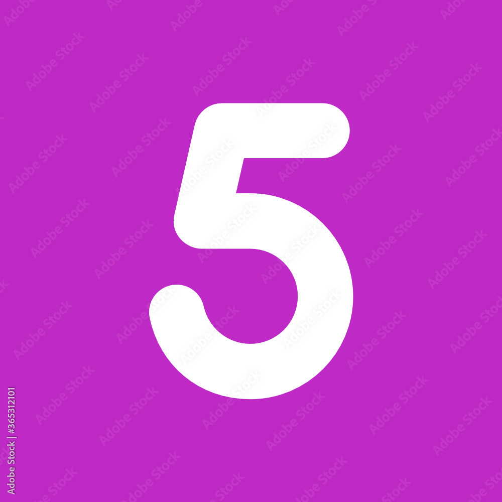 Five - Metro Tile Icon Five - Metro Tile Icon