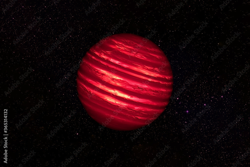Fantastic hot planet. Elements of this image were furnished by NASA. Fantastic hot planet. Elements of this image were furnished by NASA.