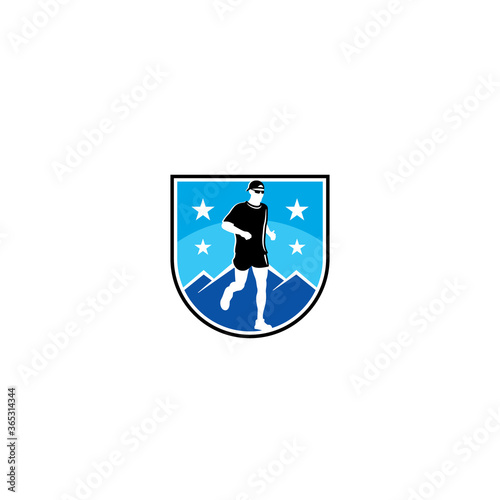 Runner / Trail Runner logo design