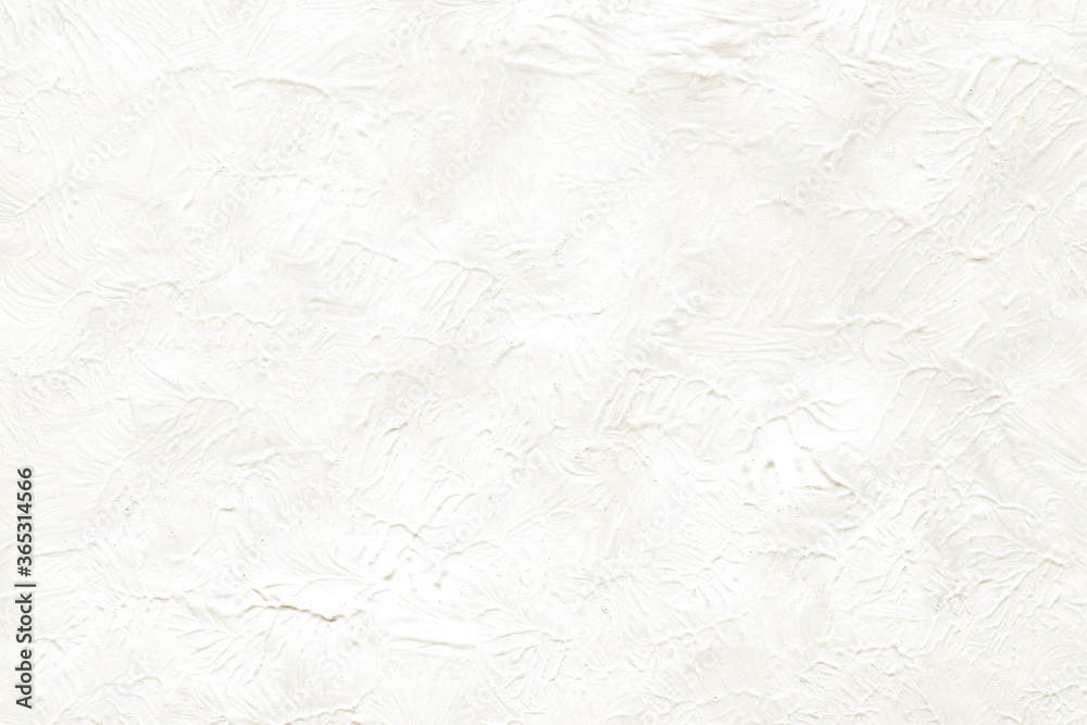 White elegant acrylic handmade texture. Paint leaks and brush strokes on the white paper background. White elegant acrylic handmade texture. Paint leaks and brush strokes on the white paper background.