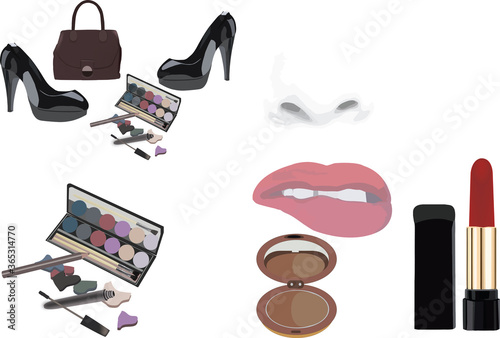 accessories for female aesthetics and beauty