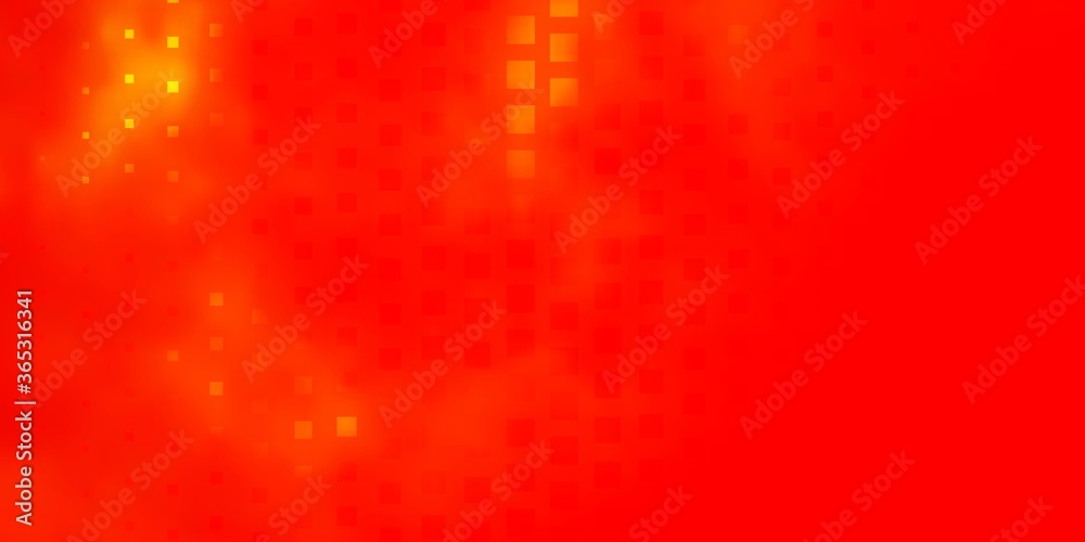 Light Orange vector layout with lines, rectangles. Abstract gradient illustration with rectangles. Design for your business promotion.