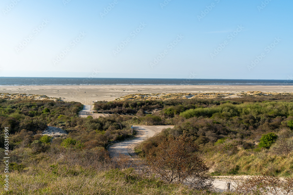 Burgh-Haamstede, Netherlands - april 2020 Burgh-Haamstede, Netherlands - april 2020