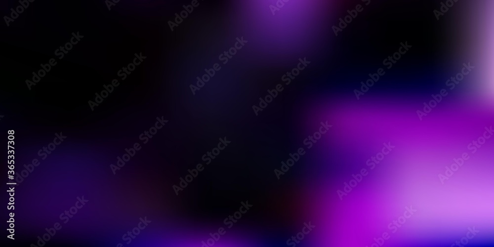 Light purple vector gradient blur template.