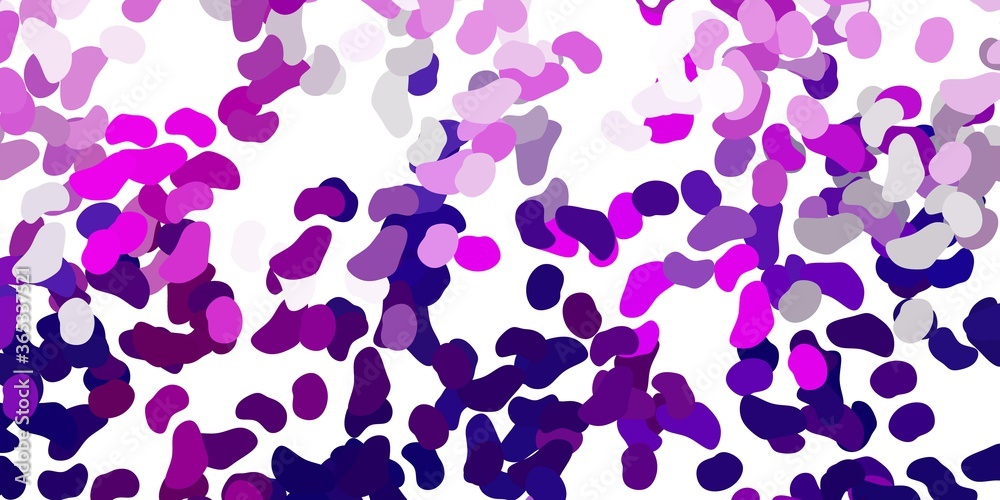 Light pink vector backdrop with chaotic shapes. Light pink vector backdrop with chaotic shapes.