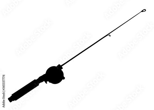 Fishing rod for fishing.