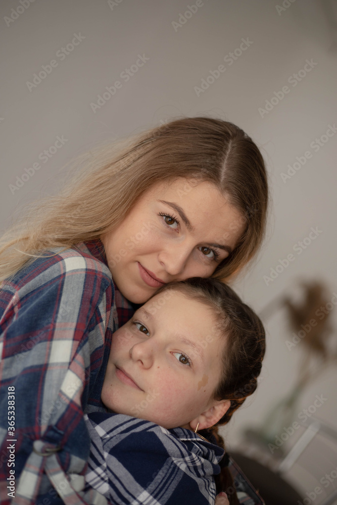 mother and daughters, close-knit family, beautiful girls, sisters of relatives, relationships mother and daughters, close-knit family, beautiful girls, sisters of relatives, relationships