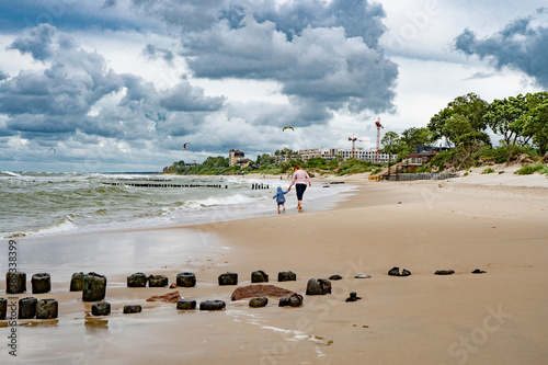 sandy beach on the beach