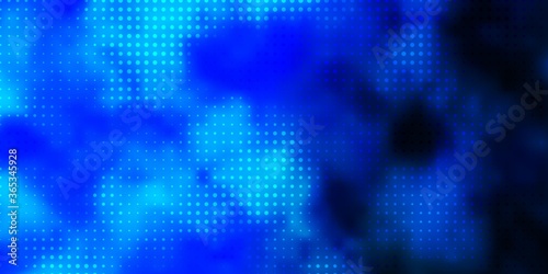 Light BLUE vector background with spots. Abstract illustration with colorful spots in nature style. Design for posters, banners.