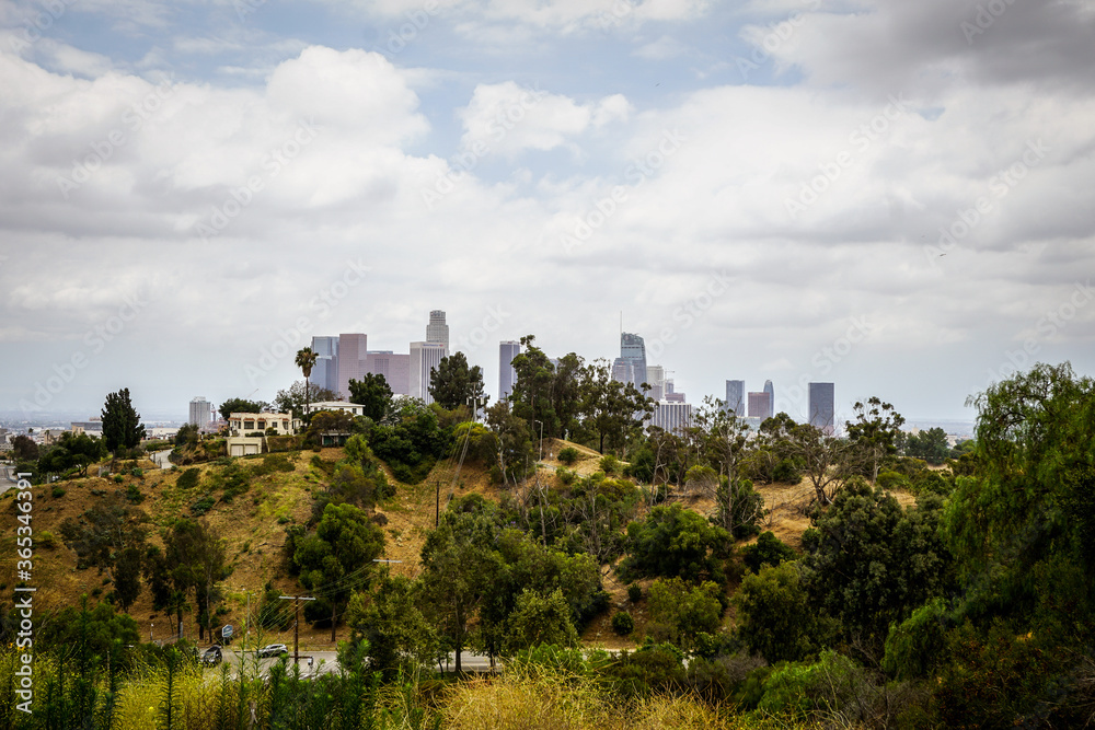 panoramic view of LA