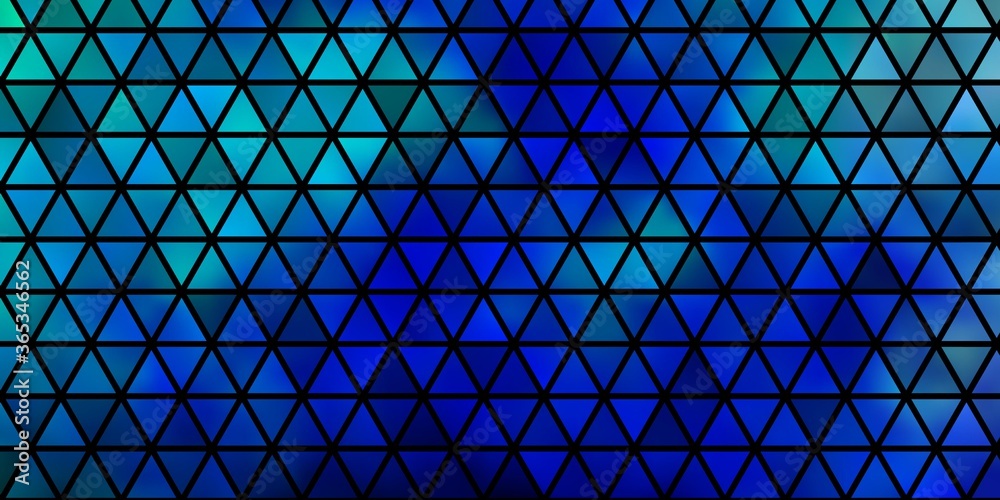 Light Blue, Green vector texture with triangular style. Light Blue, Green vector texture with triangular style.