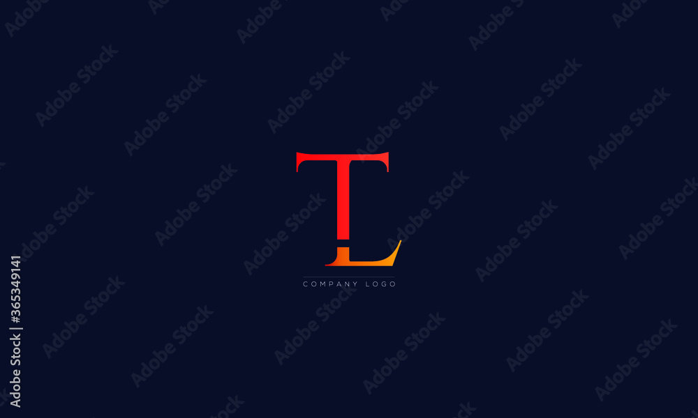 TL or LT letters Logo Alphabet Design Vector Symbol TL or LT letters Logo Alphabet Design Vector Symbol
