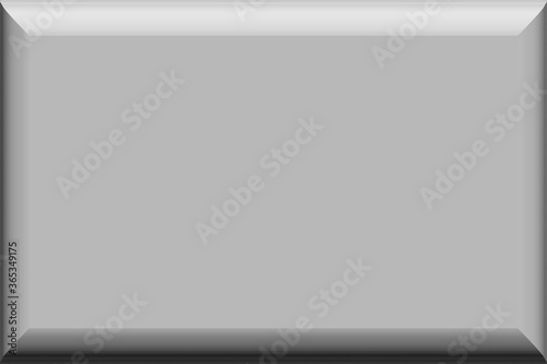 Smooth blank white 3d tile with space for your text, copy, image