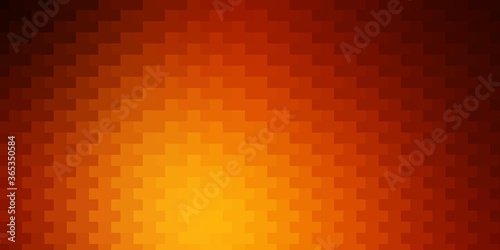 Dark Orange vector backdrop with rectangles. Modern design with rectangles in abstract style. Modern template for your landing page.