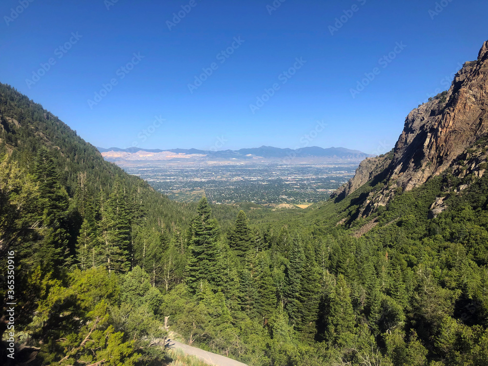 Obraz premium Mountain overlook