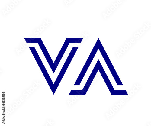 blue company logo