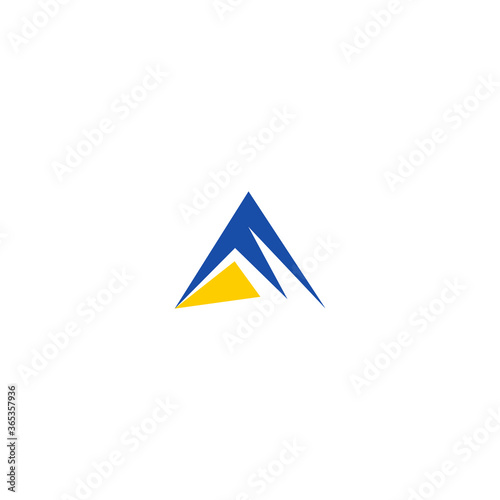 Free Download illustraion logo mountain vector templet - GFXLoad