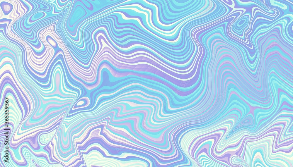 Wavy abstract futuristic background
