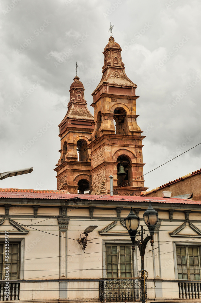 San Lorenzo church, Potosi, Bolivia,