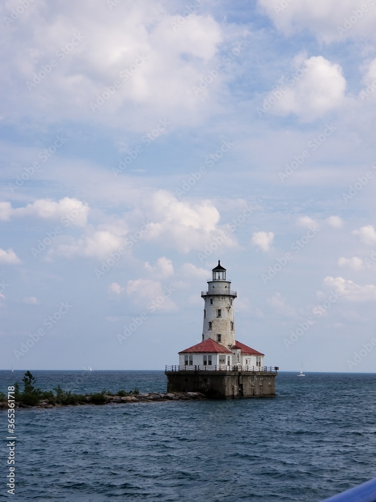 lighthouse on the coast