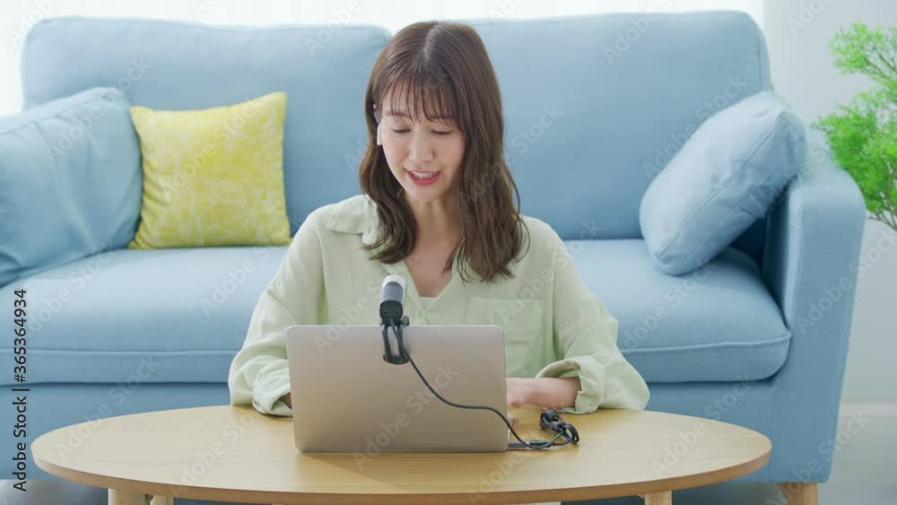 webカメラ・女性 webカメラ・女性