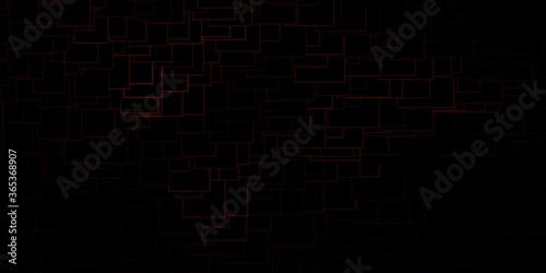 Dark Red vector pattern in square style. Colorful illustration with gradient rectangles and squares. Best design for your ad, poster, banner.