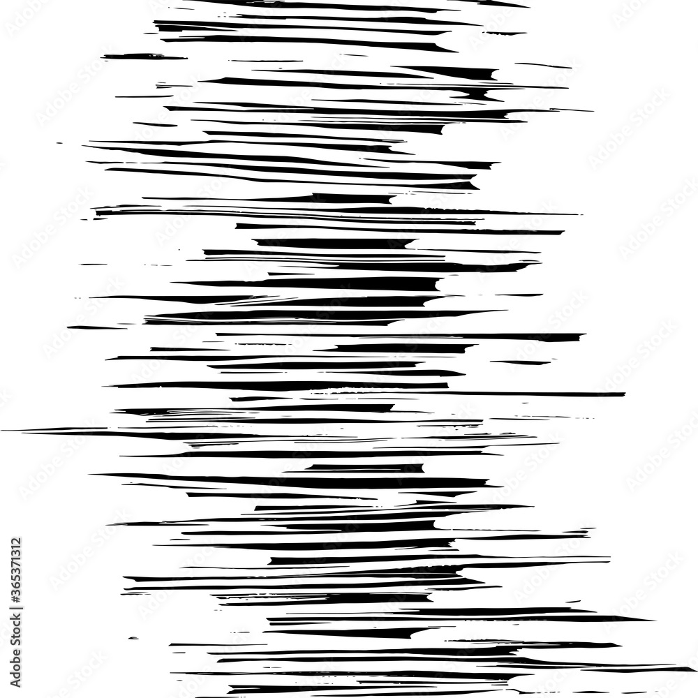 White and black vector. Grunge background. Abstract brush pattern.