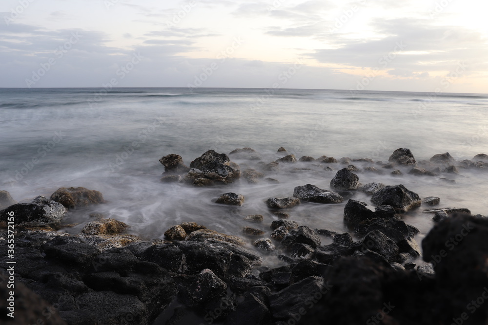Obraz premium Hawaii Wave Time Lapse