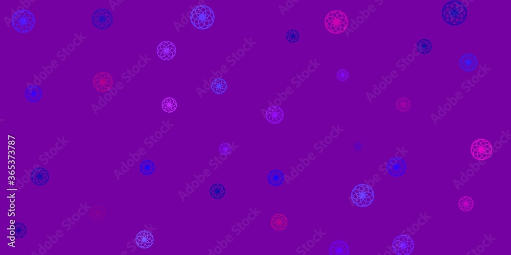 Light Purple, Pink vector texture with disks. Light Purple, Pink vector texture with disks.