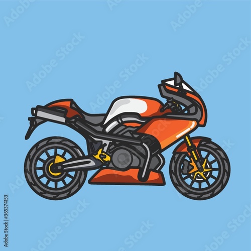 sports motorbike