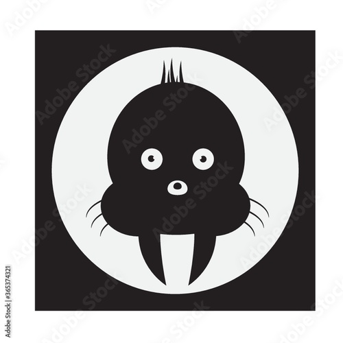 walrus silhouette