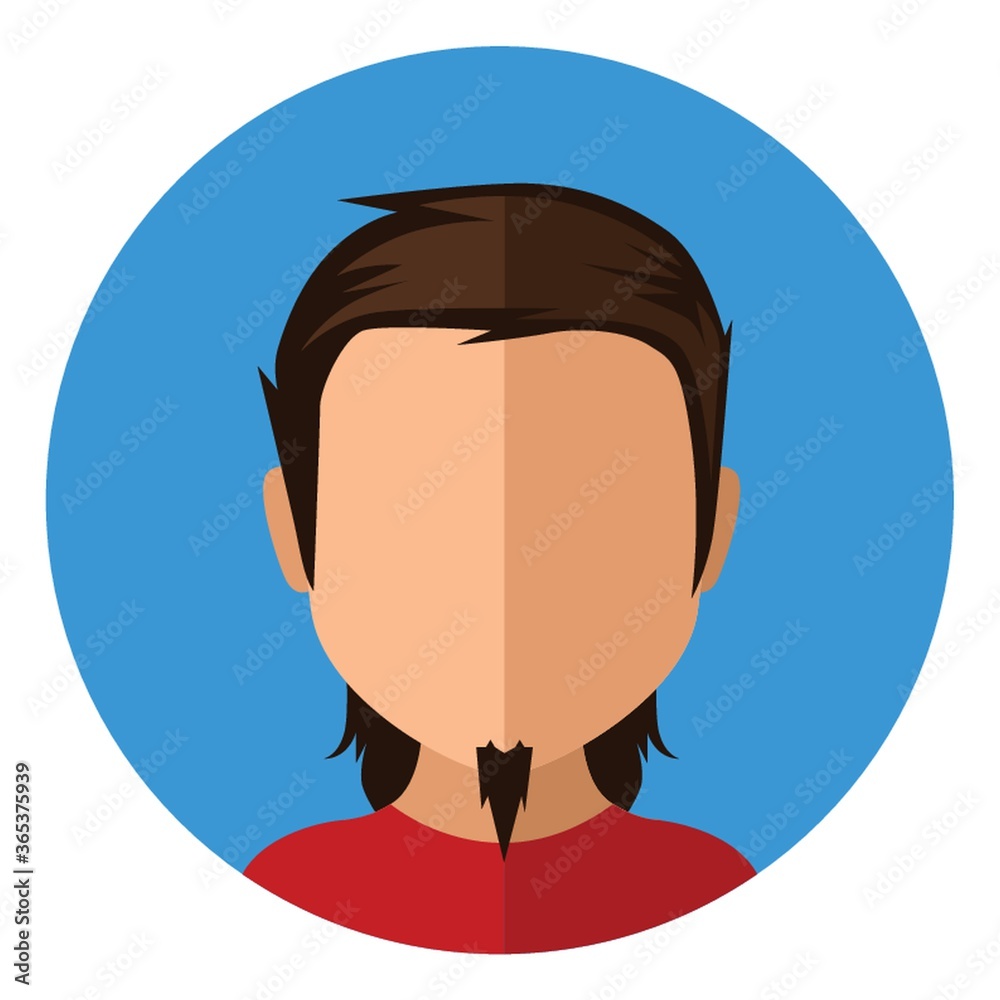 man with long hair and goatee man with long hair and goatee