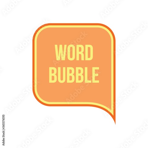 speech bubble