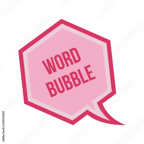 speech bubble