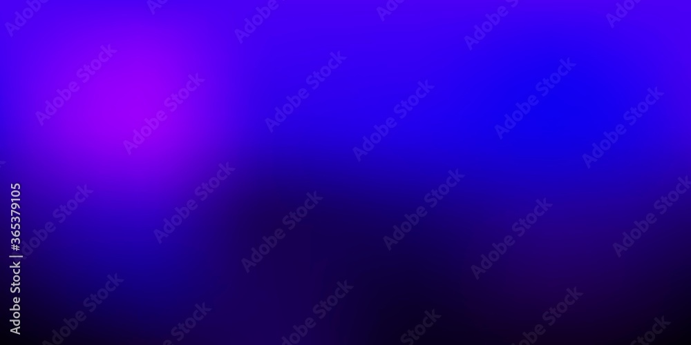 Dark Purple vector blur layout.