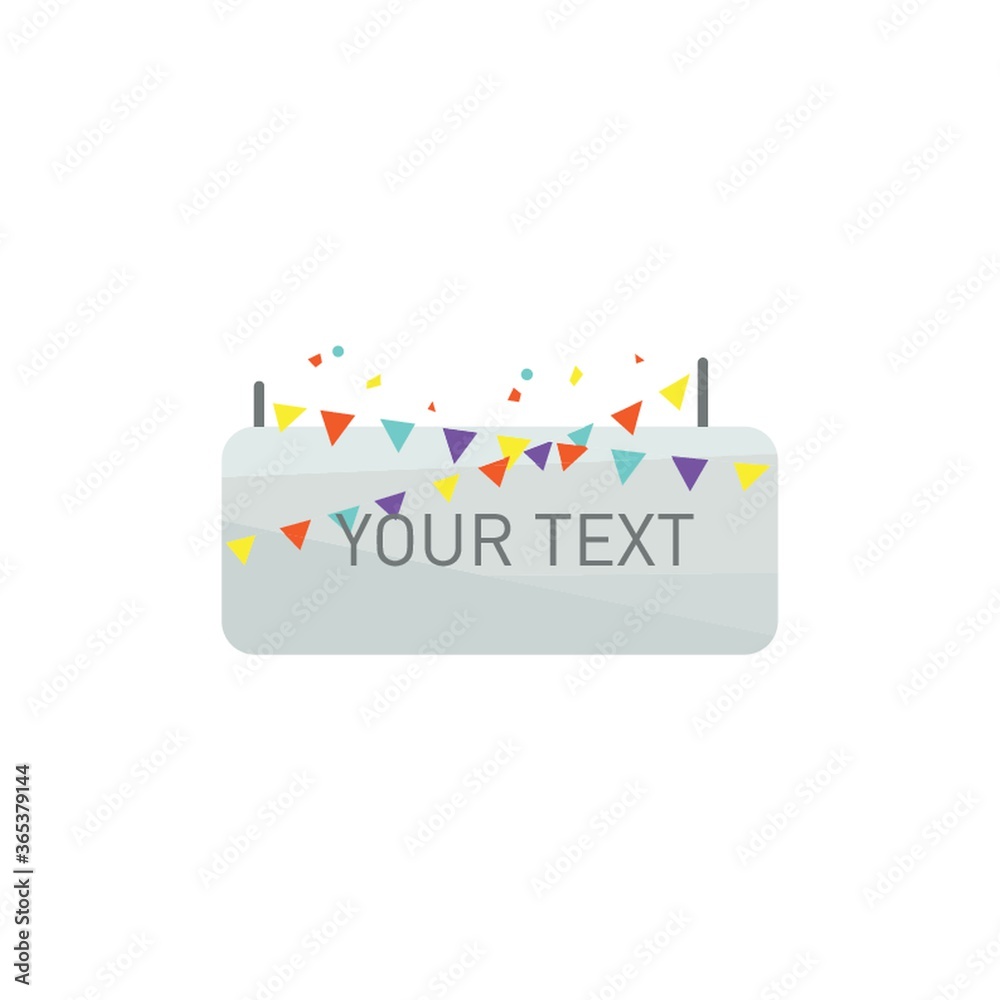 Obraz premium your text button