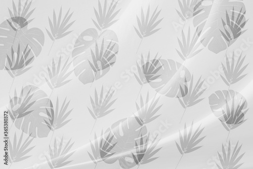 The leaf pattern on the  brick wall can be used as a background.