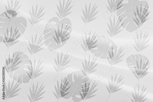 The leaf pattern on the  brick wall can be used as a background.