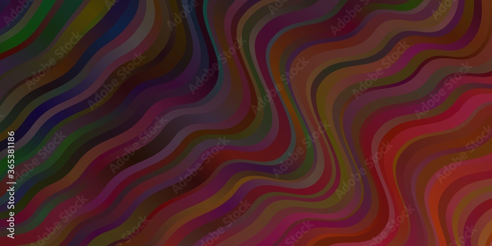 Dark Red vector pattern with lines. Dark Red vector pattern with lines.