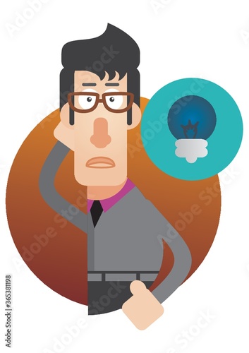 man without an idea