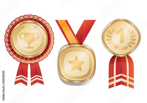 set of medals