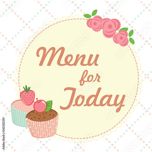 Canvas Print menu for today card