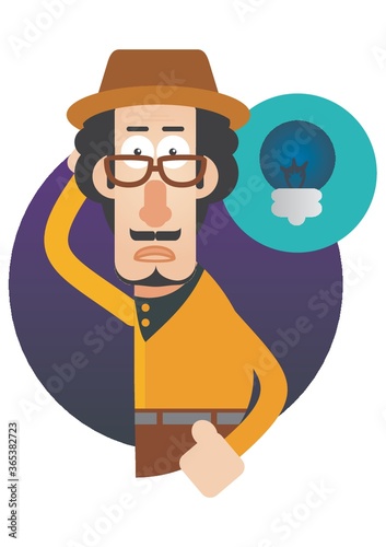 man without an idea