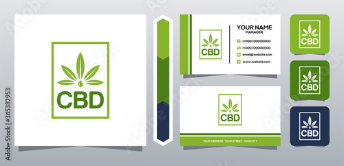  CBD oil Leaf Cannabidiol icon template for CBD Cannabidiol Cannabis Hemp Marijuana Bussiness Consulting Health Company