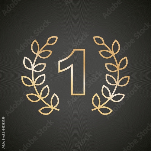 number 1 position laurels