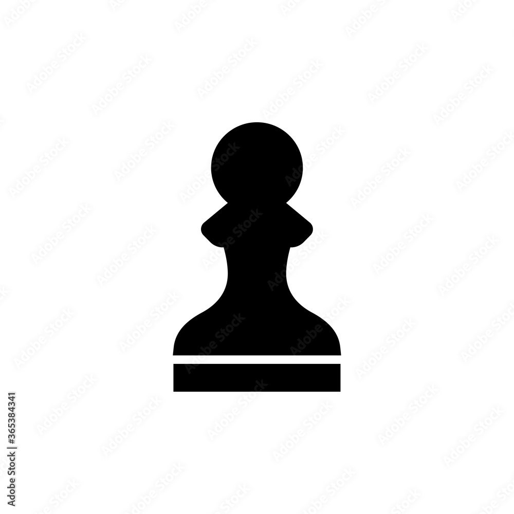 pawn icon, chess icon vector symbol template pawn icon, chess icon vector symbol template