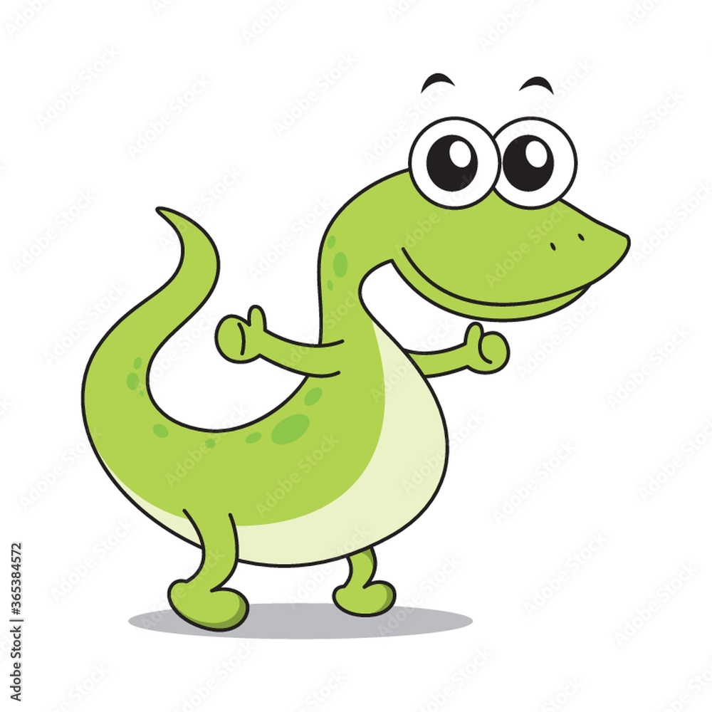 Obraz premium lizard