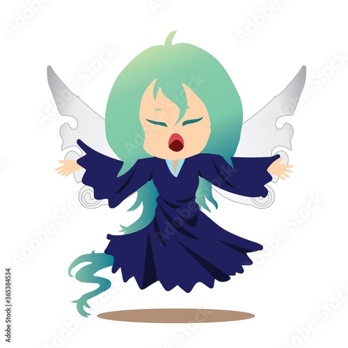 fairy levitating