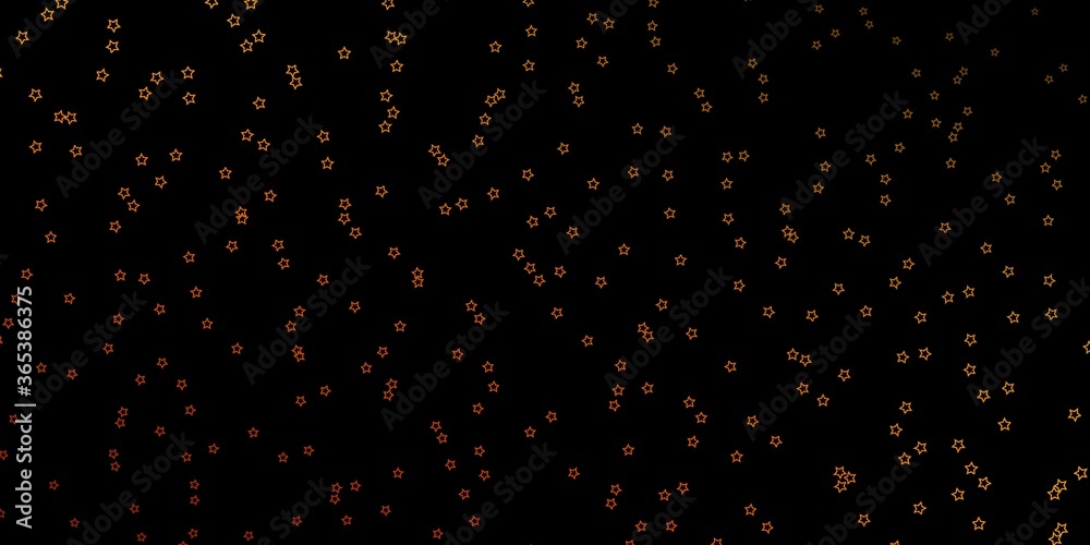 Dark Orange vector layout with bright stars. Shining colorful illustration with small and big stars. Theme for cell phones. Dark Orange vector layout with bright stars. Shining colorful illustration with small and big stars. Theme for cell phones.